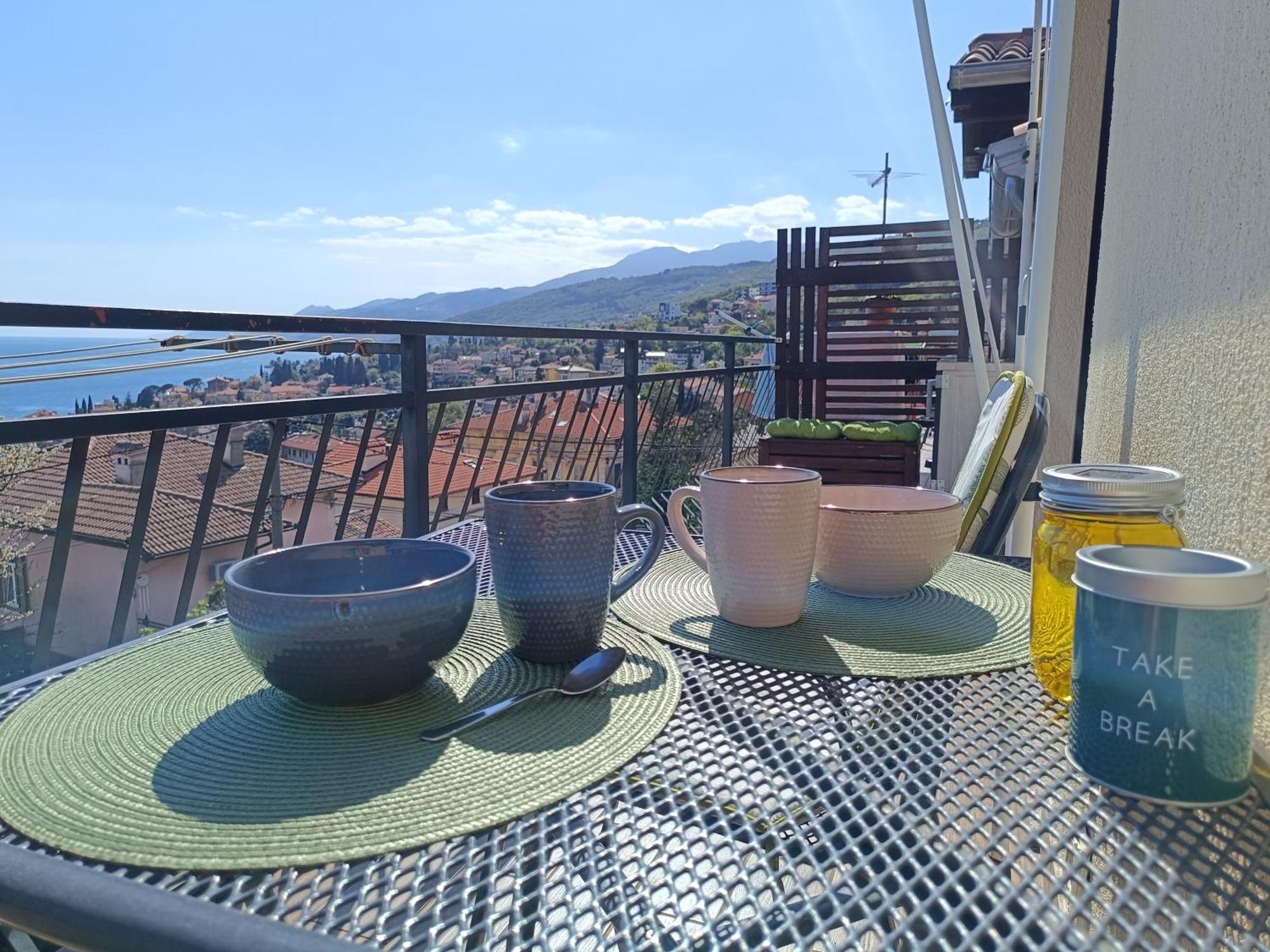 Fenix - Stunning View, Great Location & Free Parking Apartment Opatija Luaran gambar